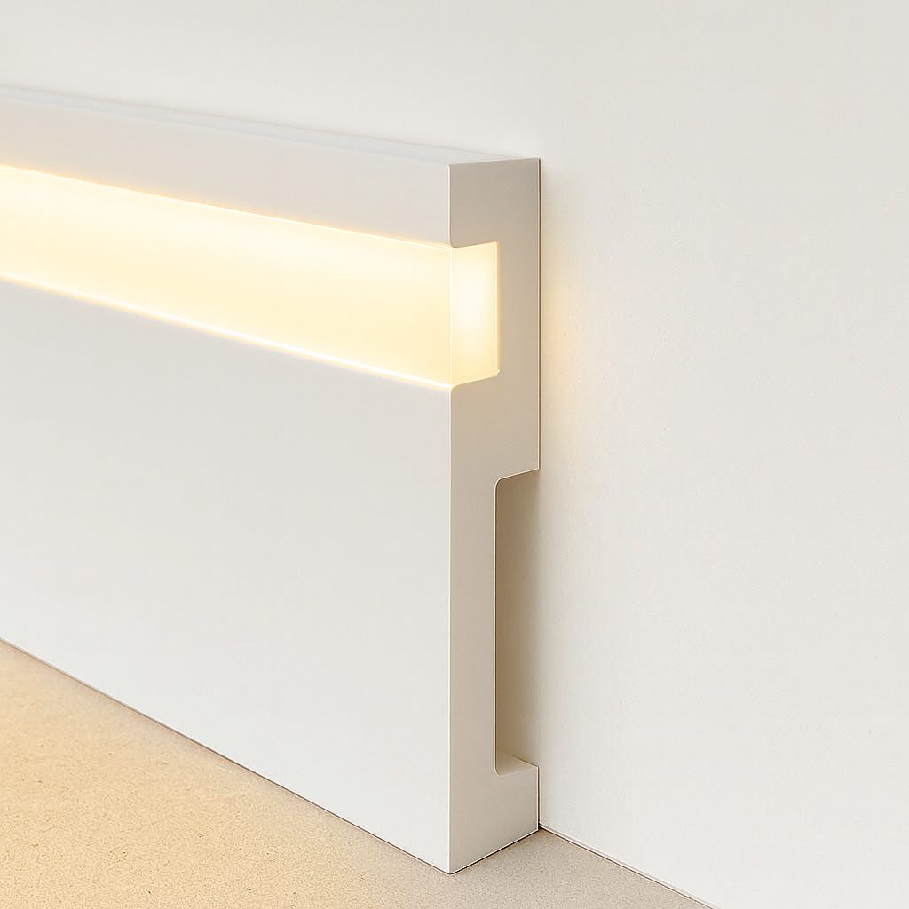 Rodapié Moldura PVC Dioco - Varias Medidas